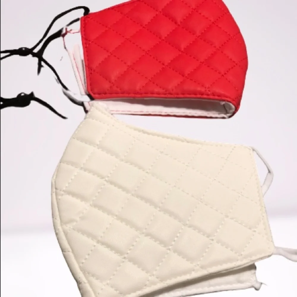 Quilted Leather Mask